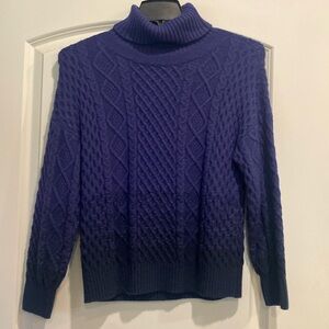 Navy sweater size small